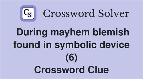 mayhem crossword puzzle clue|state of mayhem crossword clue.